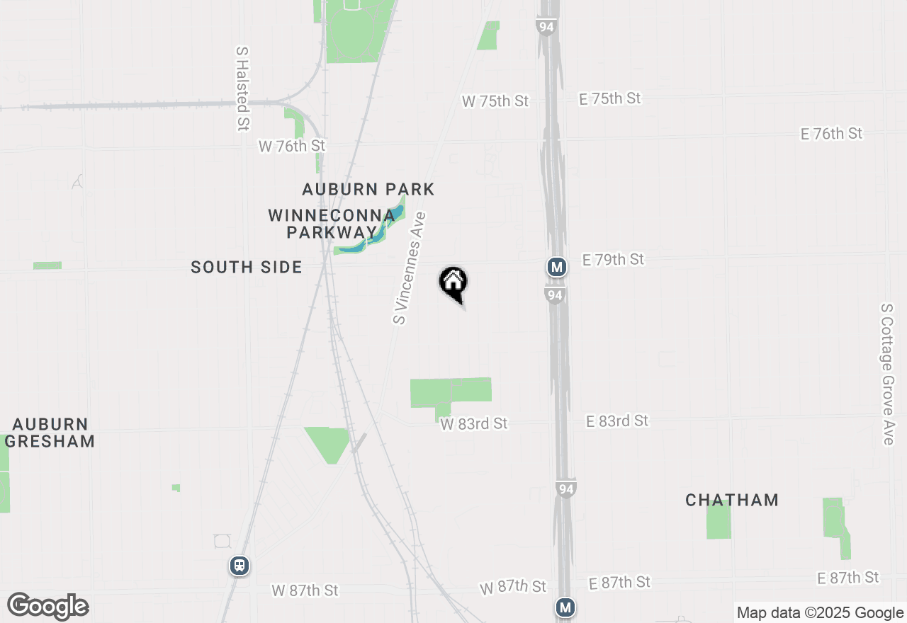 Map of 8011 S Princeton Avenue, Chicago, IL 60620