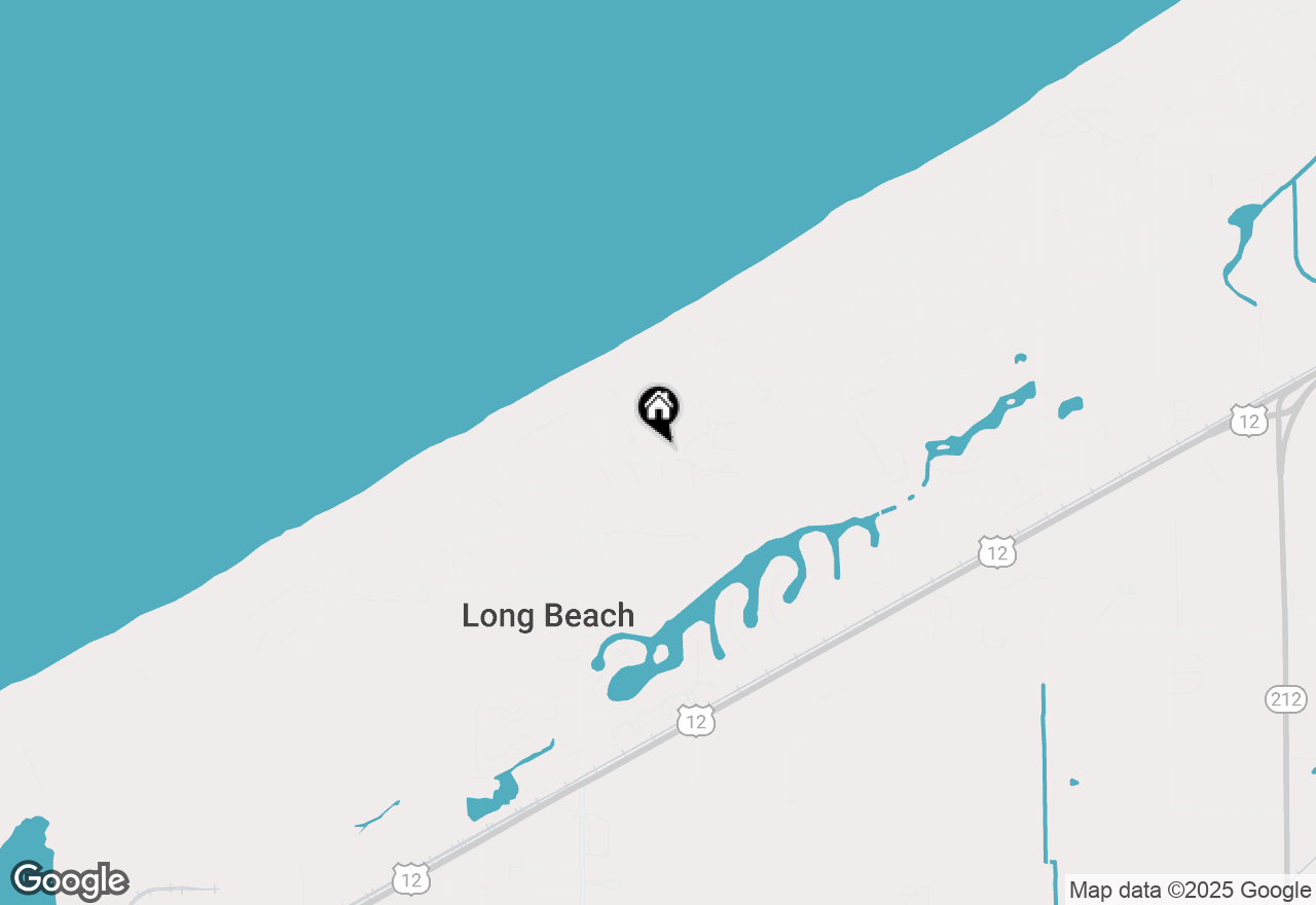 Map of 2308 Florimond Drive, Long Beach, IN 46360