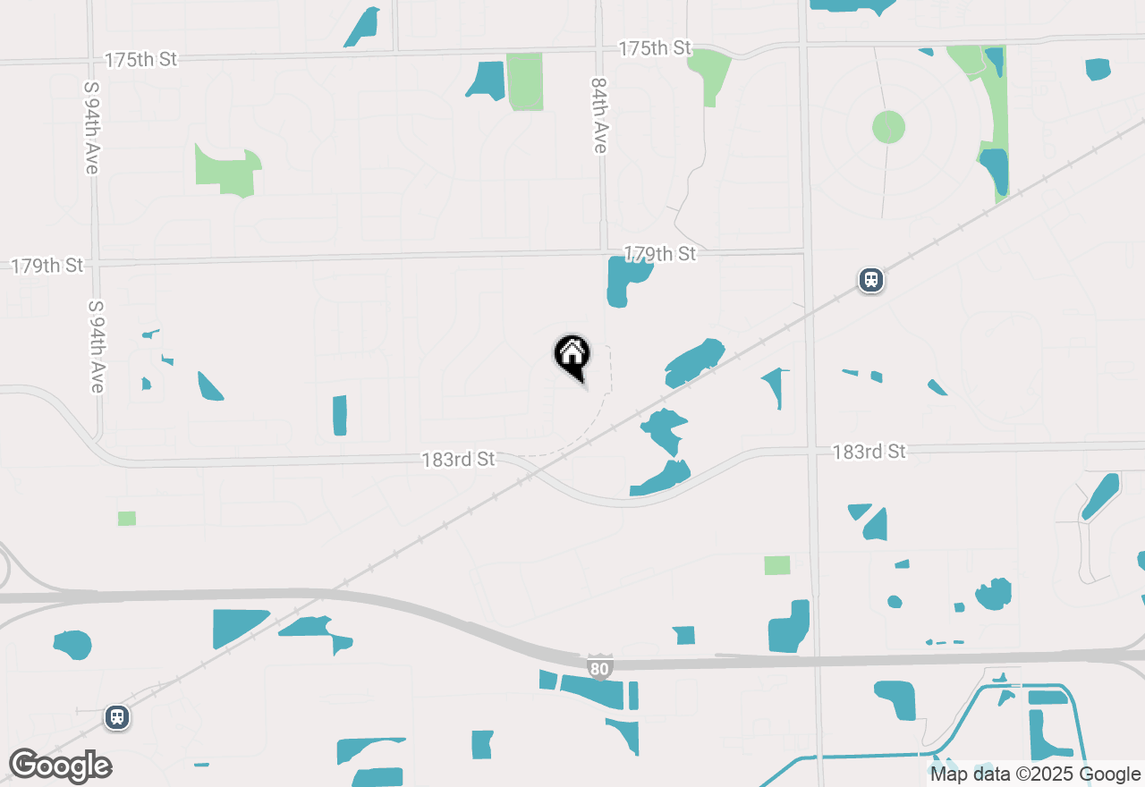 Map of 8423 Stratford Drive, Tinley Park, IL 60487
