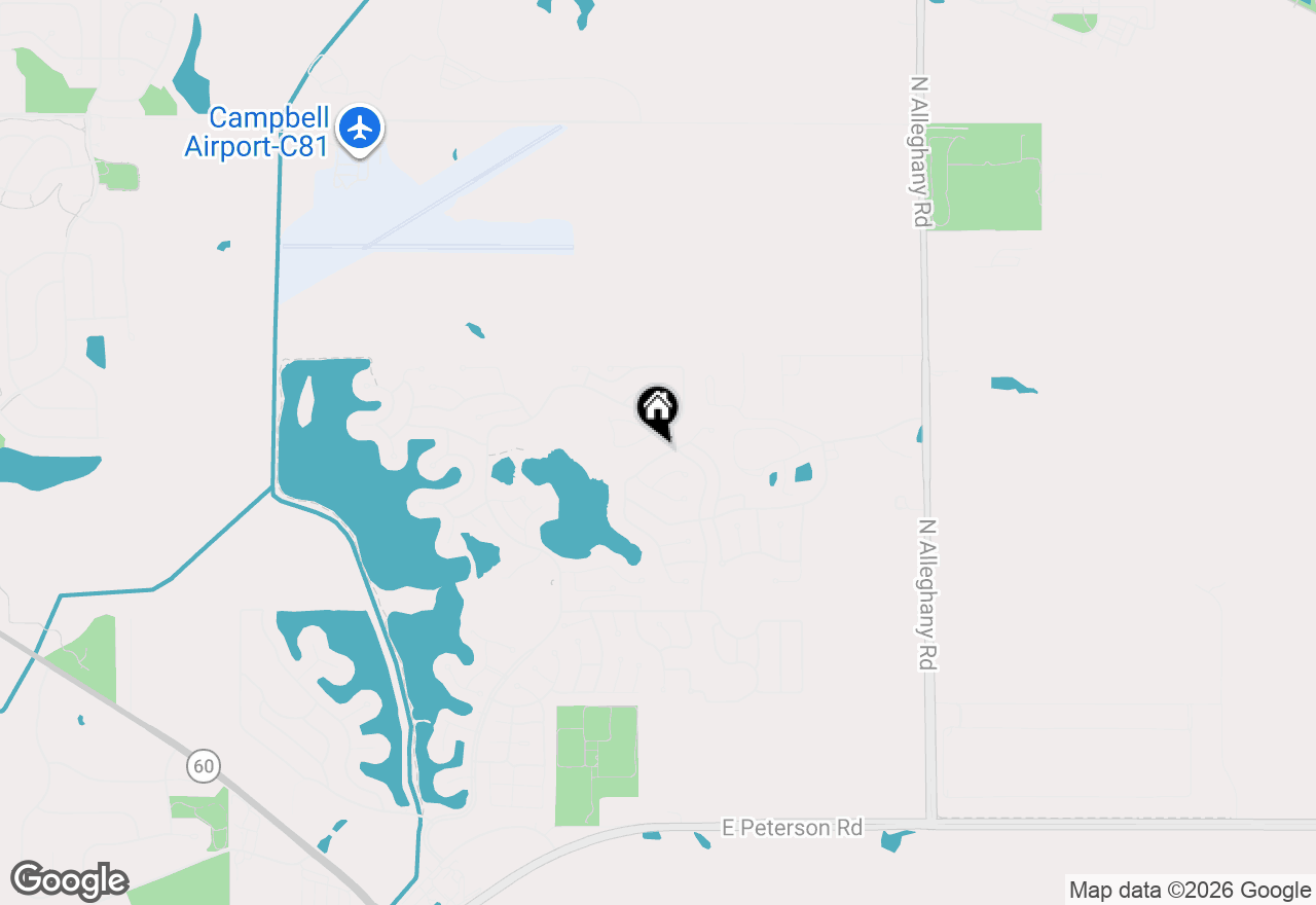 Map of 3406 Steeplechase Way, Grayslake, IL 60030