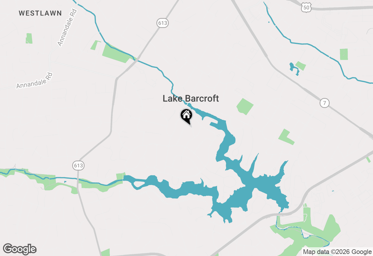 Map of 3415 Barger Drive, Falls Church, VA 22044