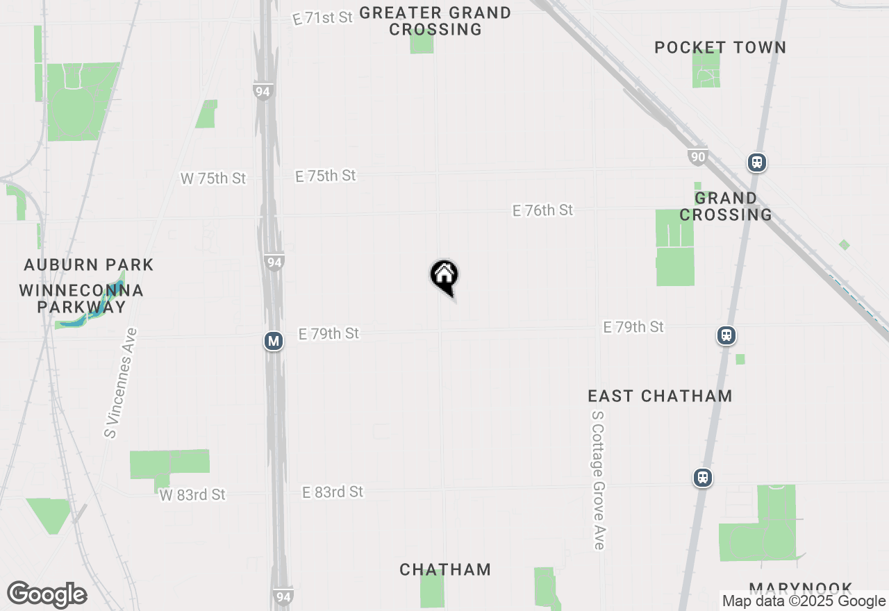 Map of 7819 S King Drive, Chicago, IL 60619