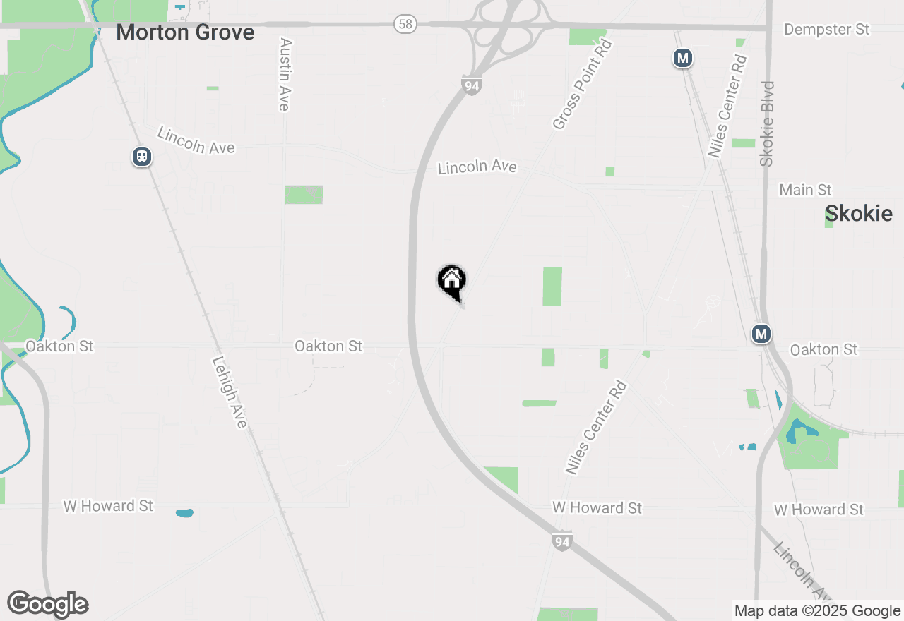 Map of 8044 Gross Point Road, Morton Grove, IL 60053