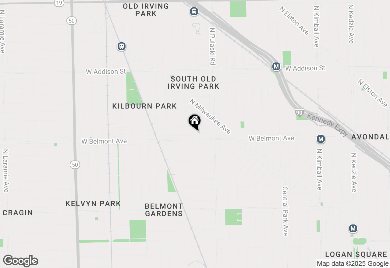 Map of 3216 N Karlov Avenue #1, Chicago, IL 60641