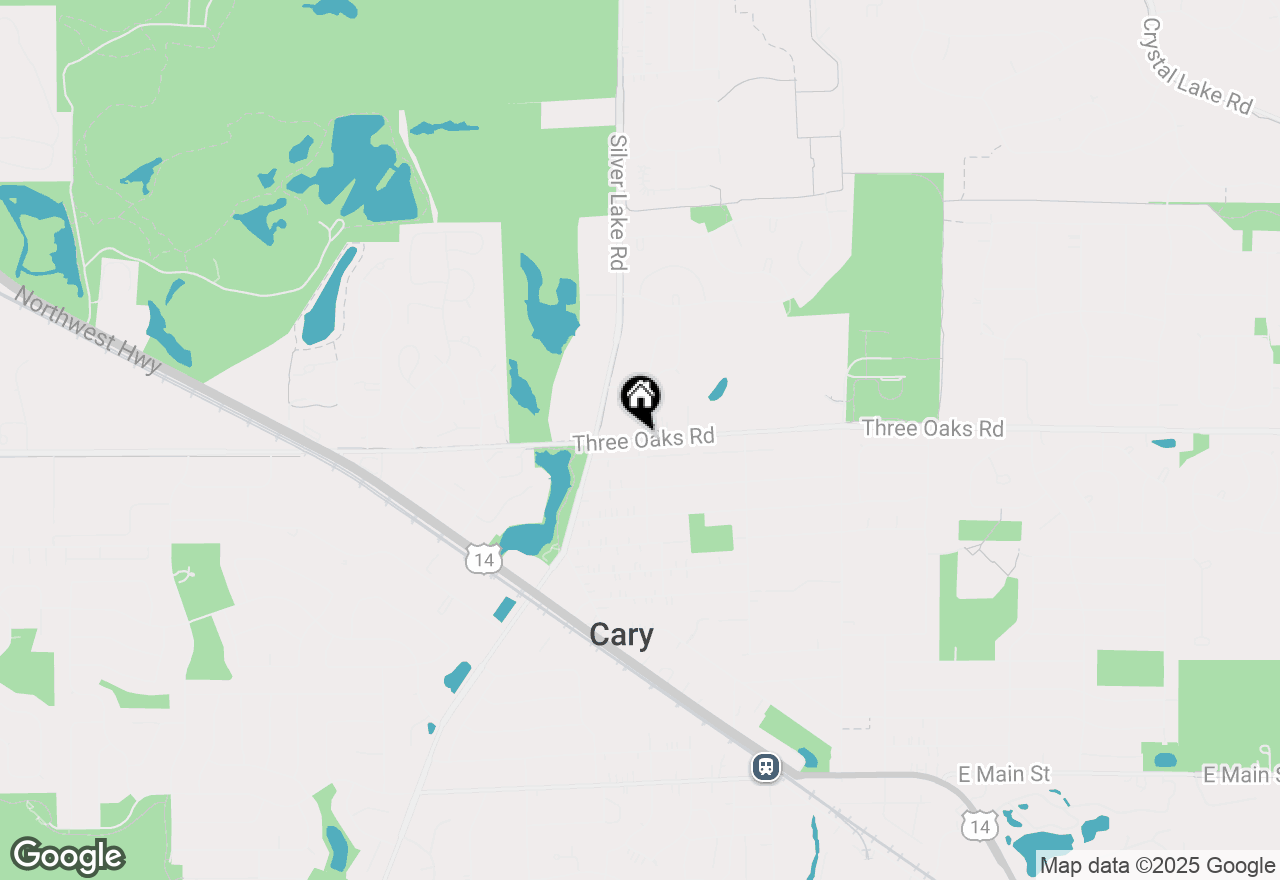 Map of 0 Three Oaks Drive, Cary, IL 60013