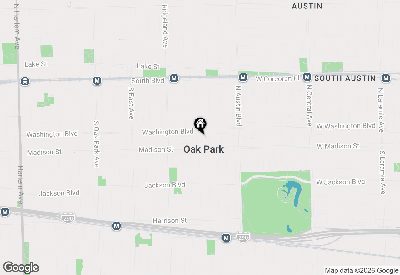 Map of 415 S Lombard Avenue #304, Oak Park, IL 60302