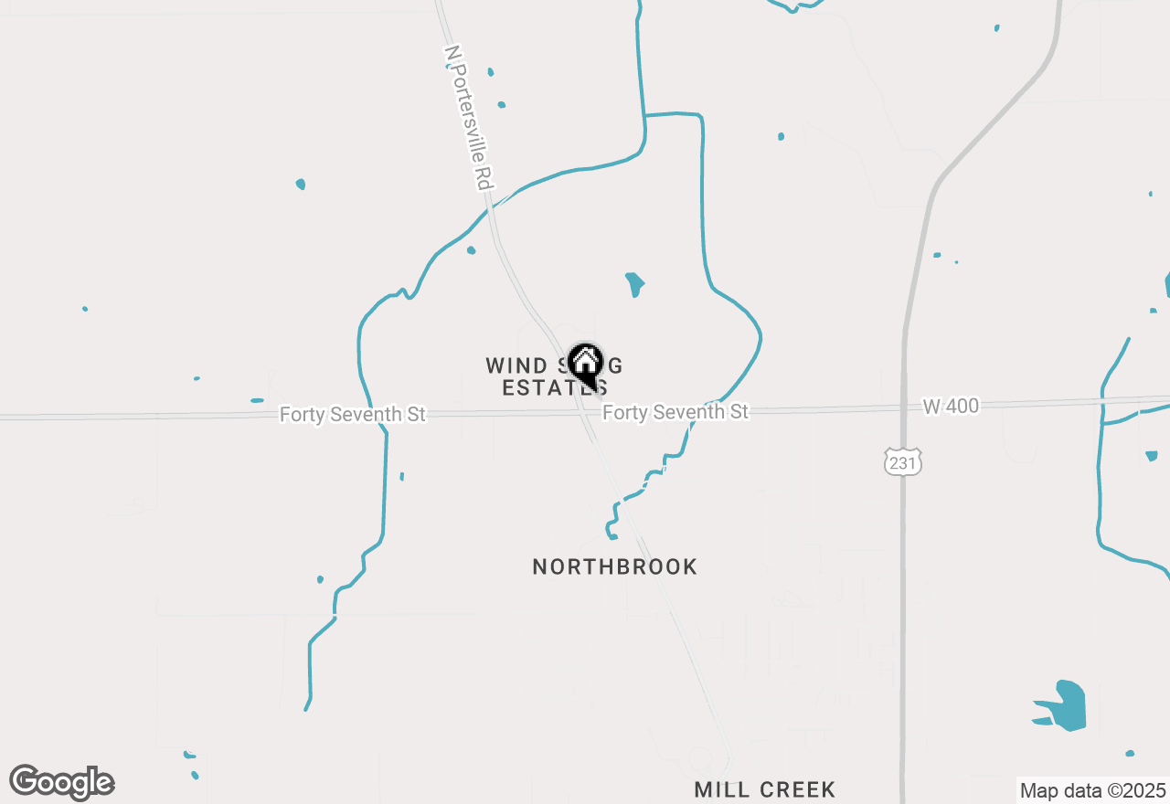 Map of 4020 N Portersville Road, Jasper, IN 47546