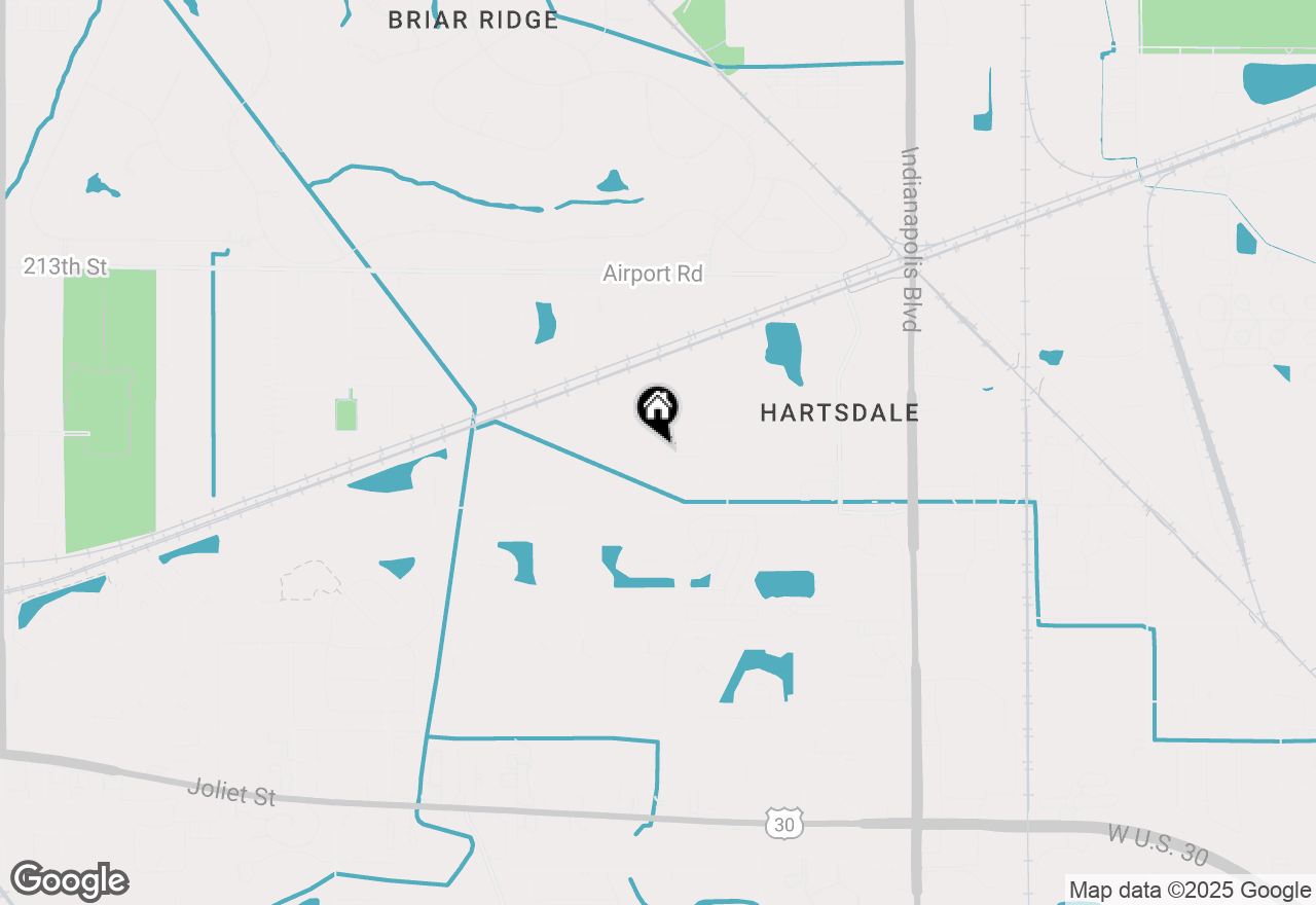 Map of 1106 Kensington Court, Schererville, IN 46375