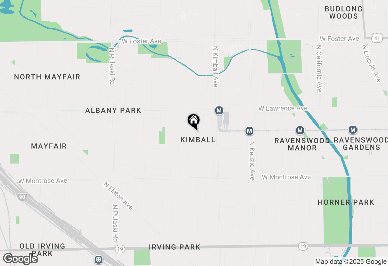 Map of 4637 N Drake Avenue #3, Chicago, IL 60625