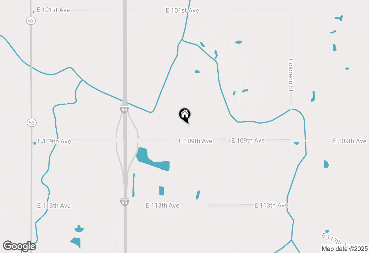 Map of 10761 Alabama Street, Crown Point, IN 46307