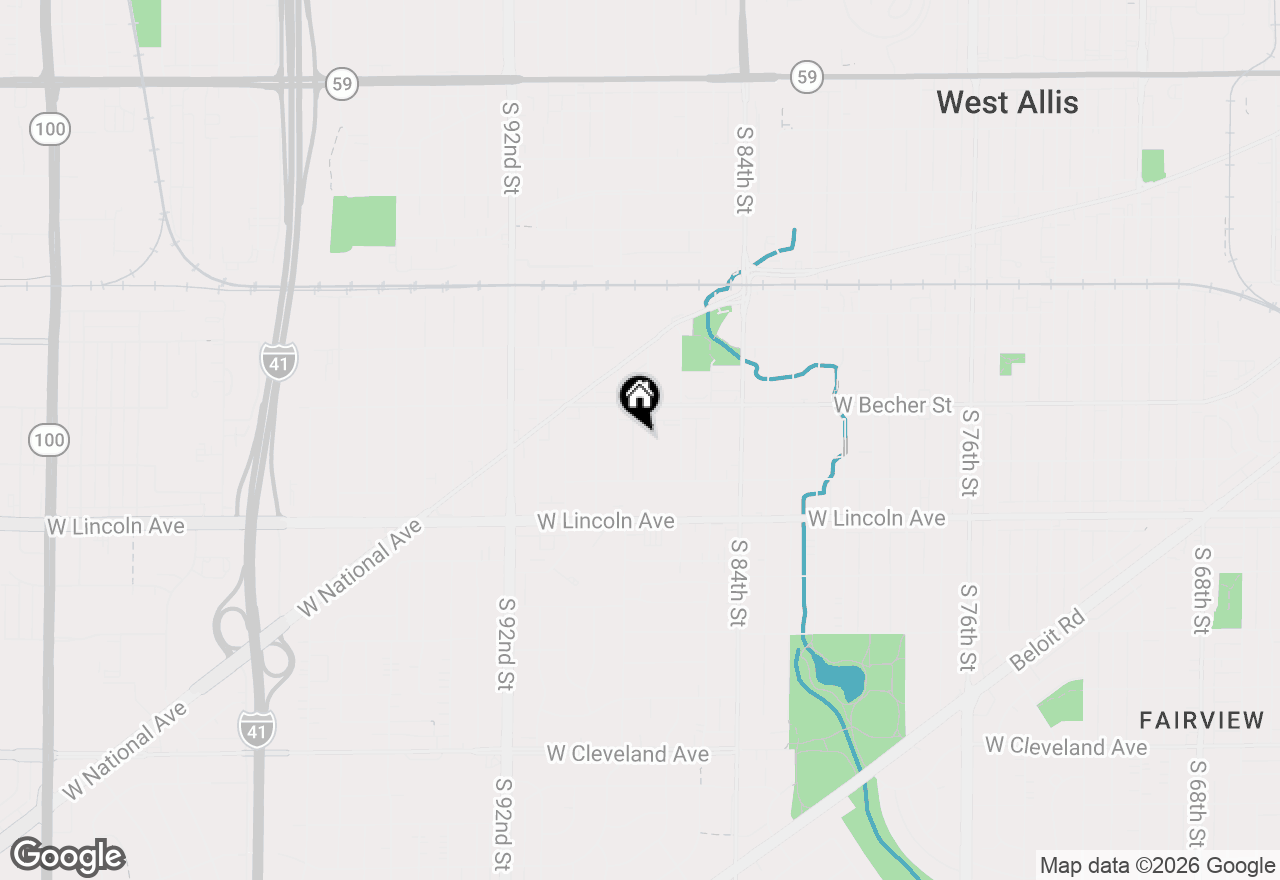 Map of 2141 S 87th St, West Allis, WI 53227