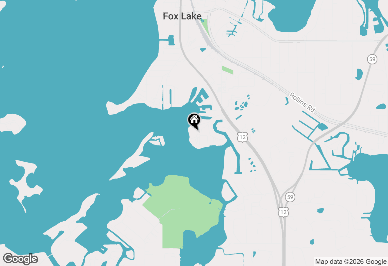 Map of 532 Circle Drive, Fox Lake, IL 60020