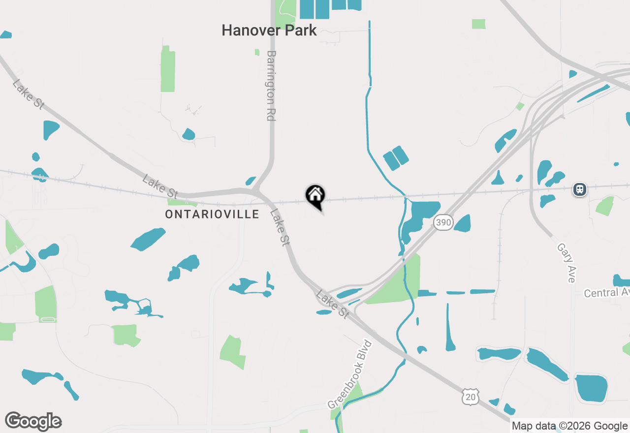 Map of 6235 Gold Circle #6235, Hanover Park, IL 60133