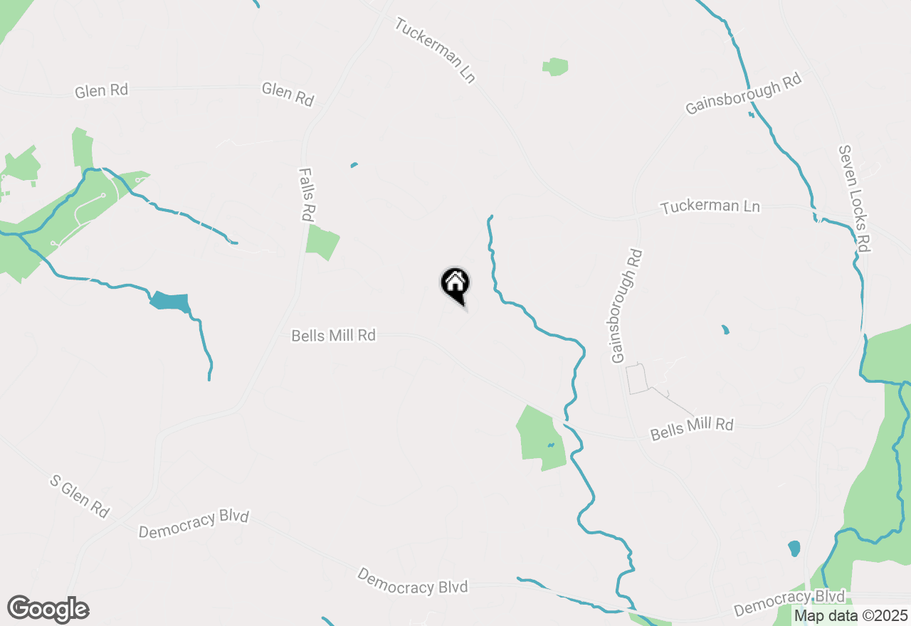 Map of 8930 Barrowgate Court, Potomac, MD 20854