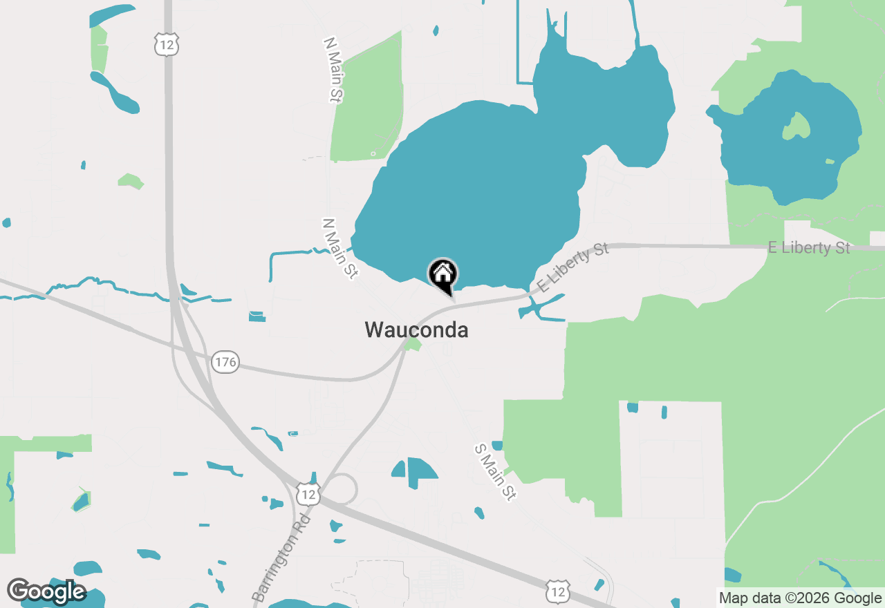 Map of 211 E Liberty Street #4, Wauconda, IL 60084