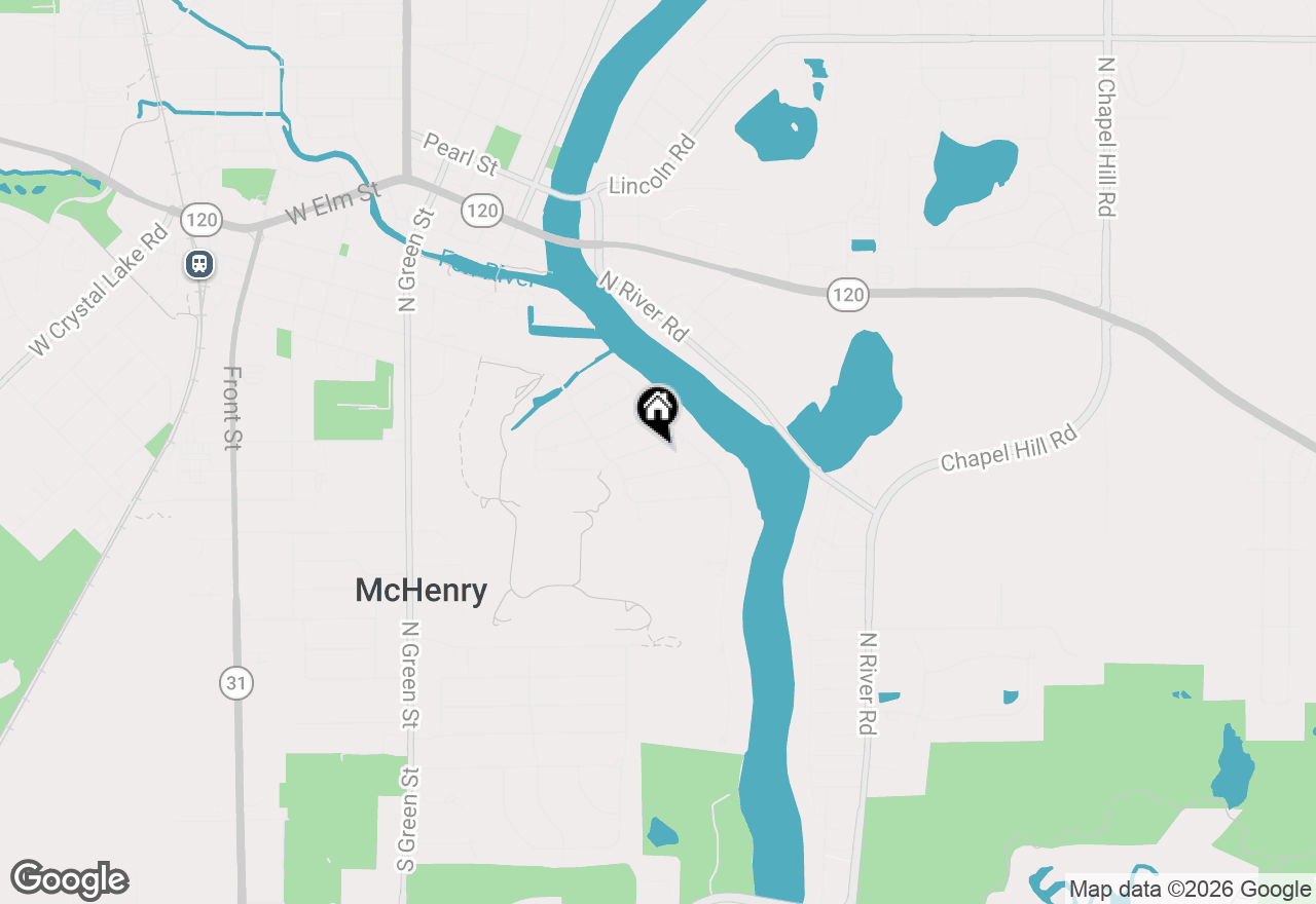 Map of 3011 Charlotte Avenue, Mchenry, IL 60050