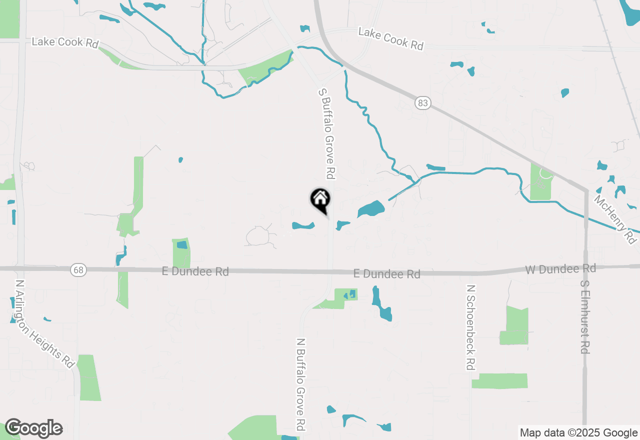 Map of 51 Old Oak Drive #302, Buffalo Grove, IL 60089