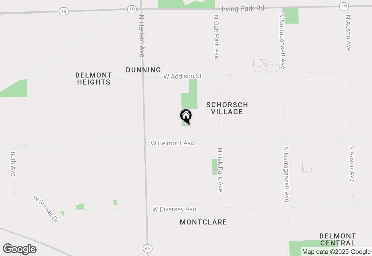 Map of 6963 W School Street, Chicago, IL 60634