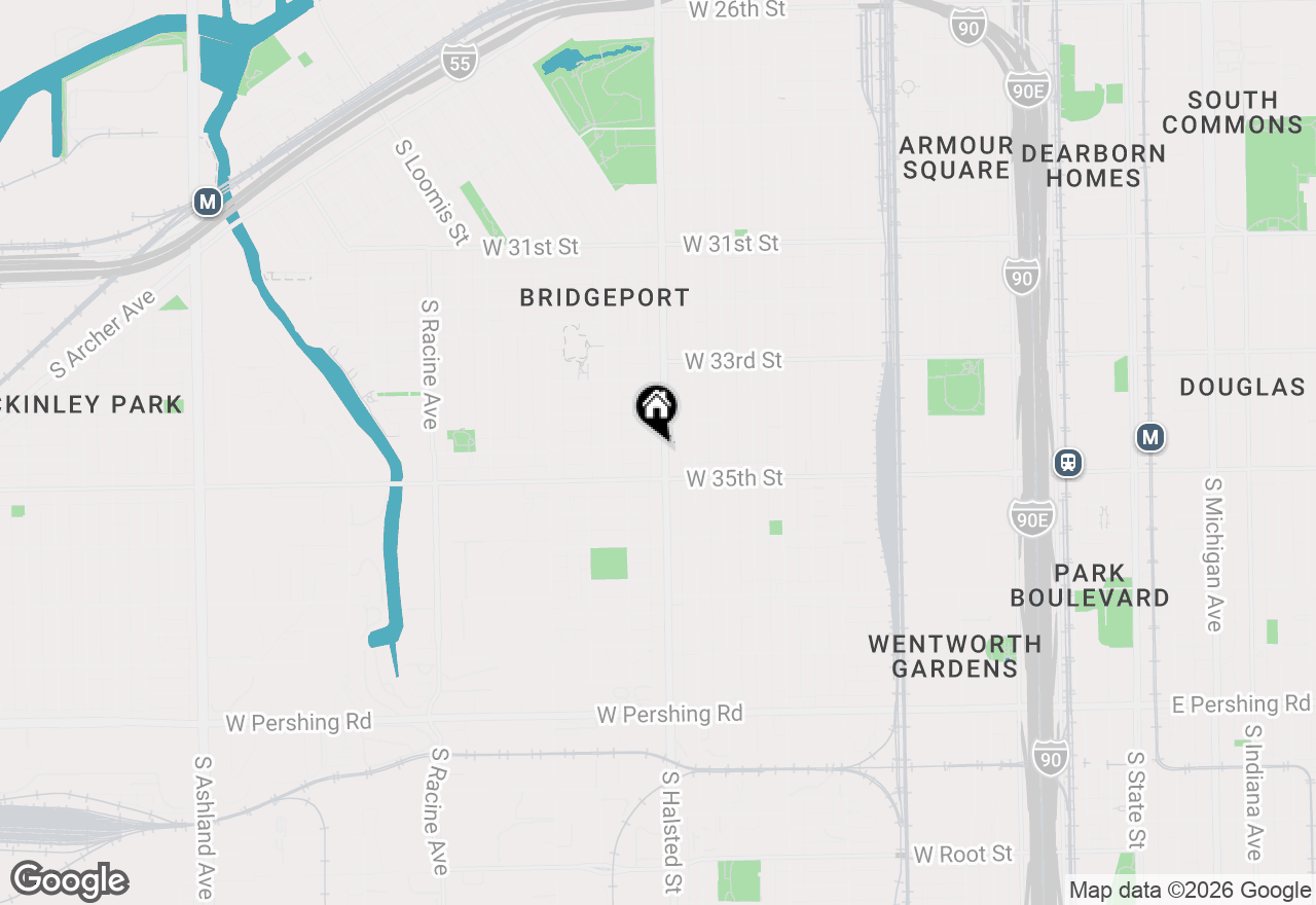 Map of 3450 S Halsted Street #217, Chicago, IL 60608