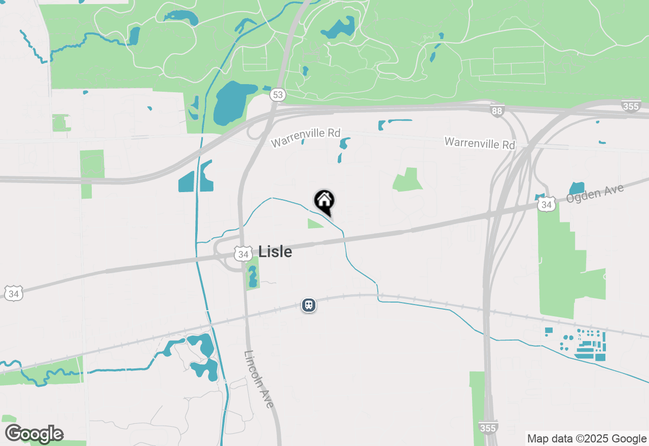 Map of 916 Lacey Avenue, Lisle, IL 60532