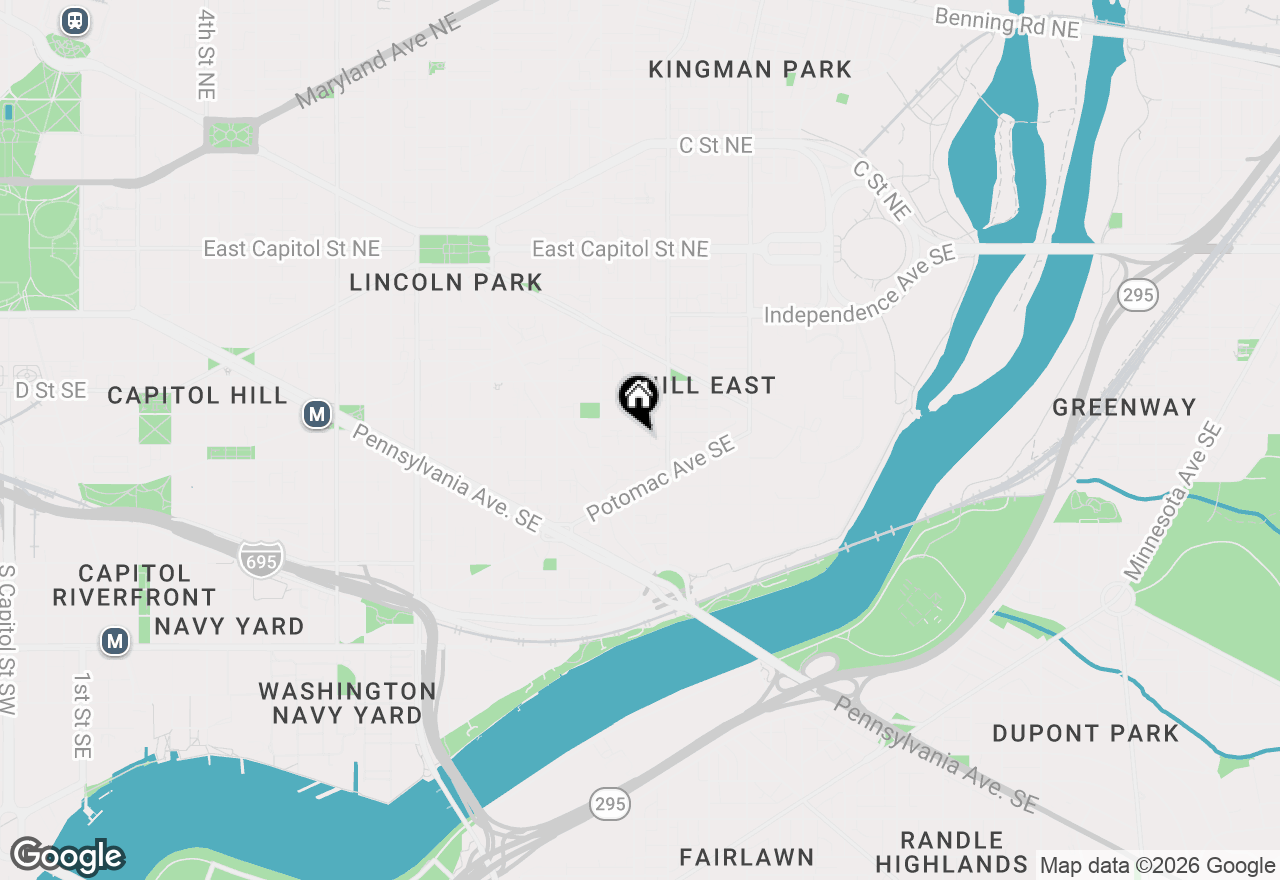 Map of 420 16th Street Se #301, Washington, DC 20003