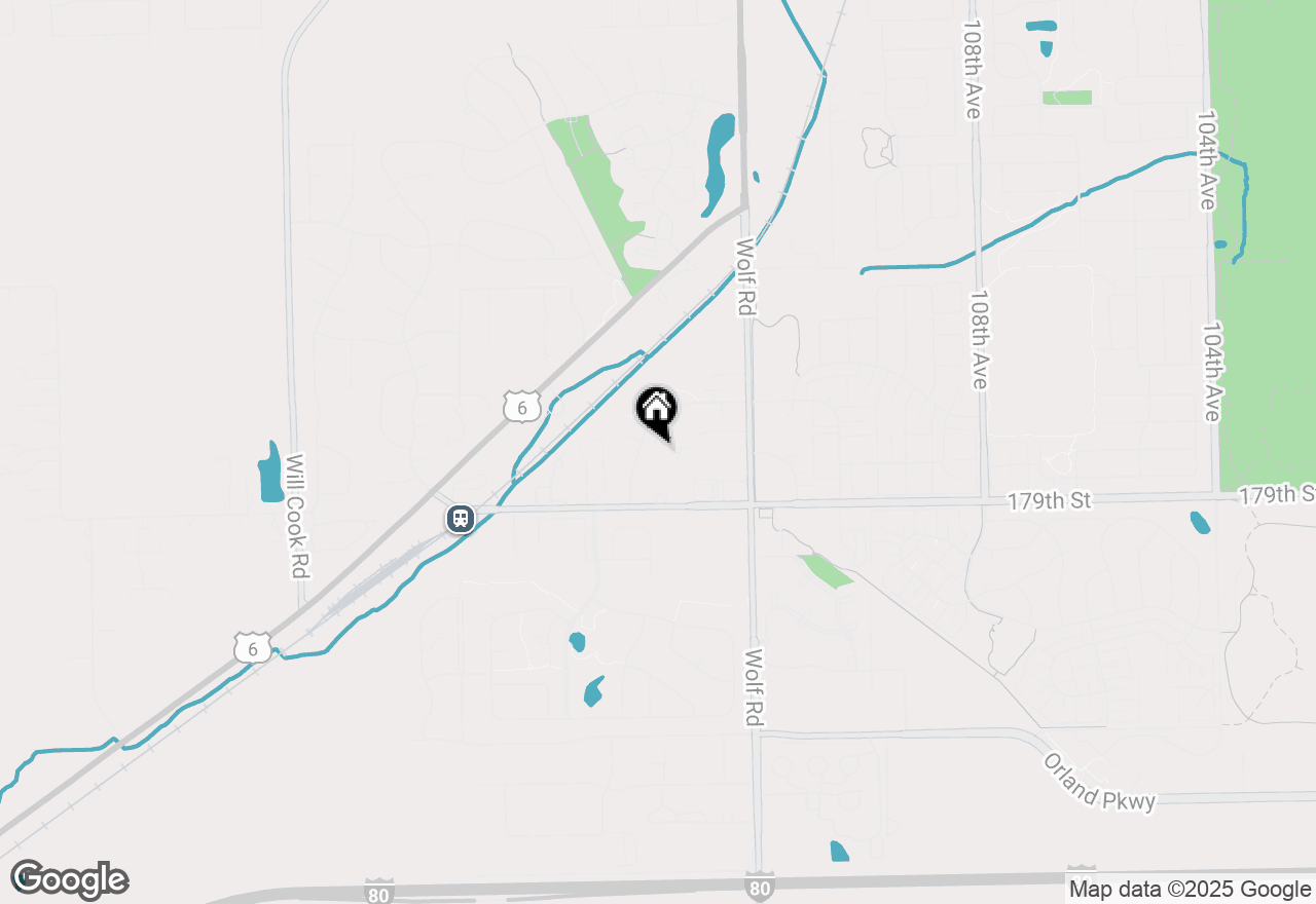 Map of 11245 Bradley Court, Orland Park, IL 60467