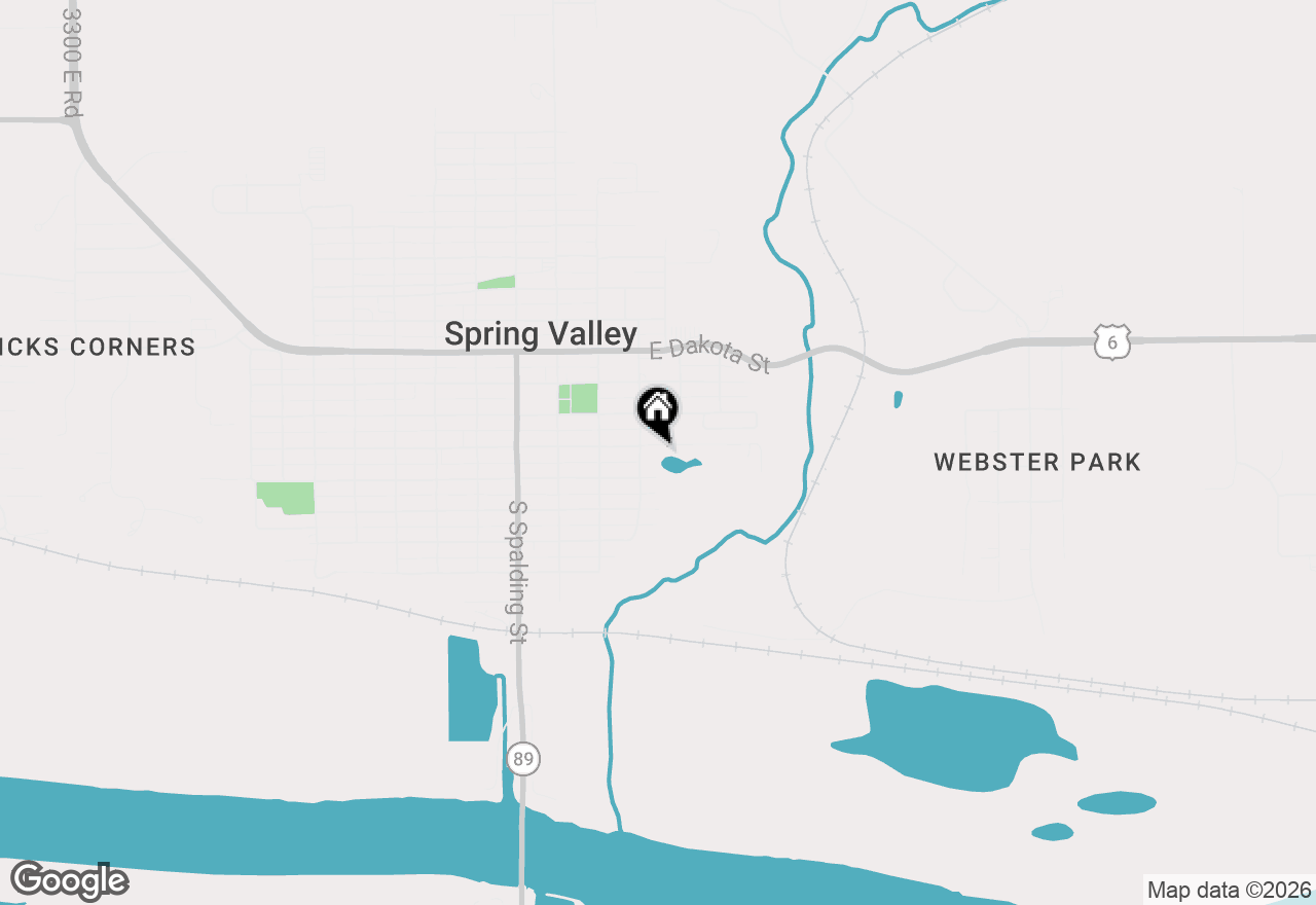 Map of 413 E Saint Paul Street, Spring Valley, IL 61362