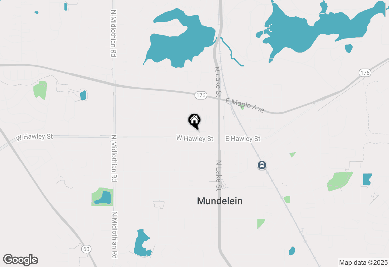 Map of 217 Chandler Drive, Mundelein, IL 60060