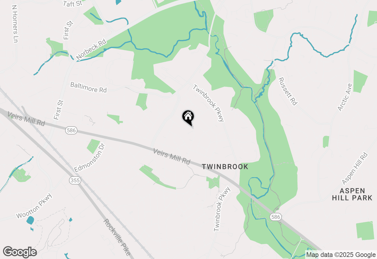 Map of 1627 Marshall Avenue, Rockville, MD 20851