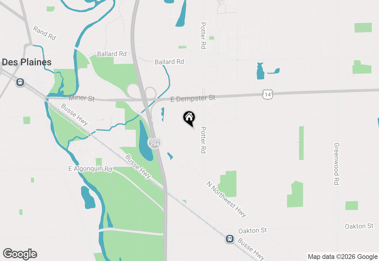 Map of 2818 Farrell Avenue, Park Ridge, IL 60068
