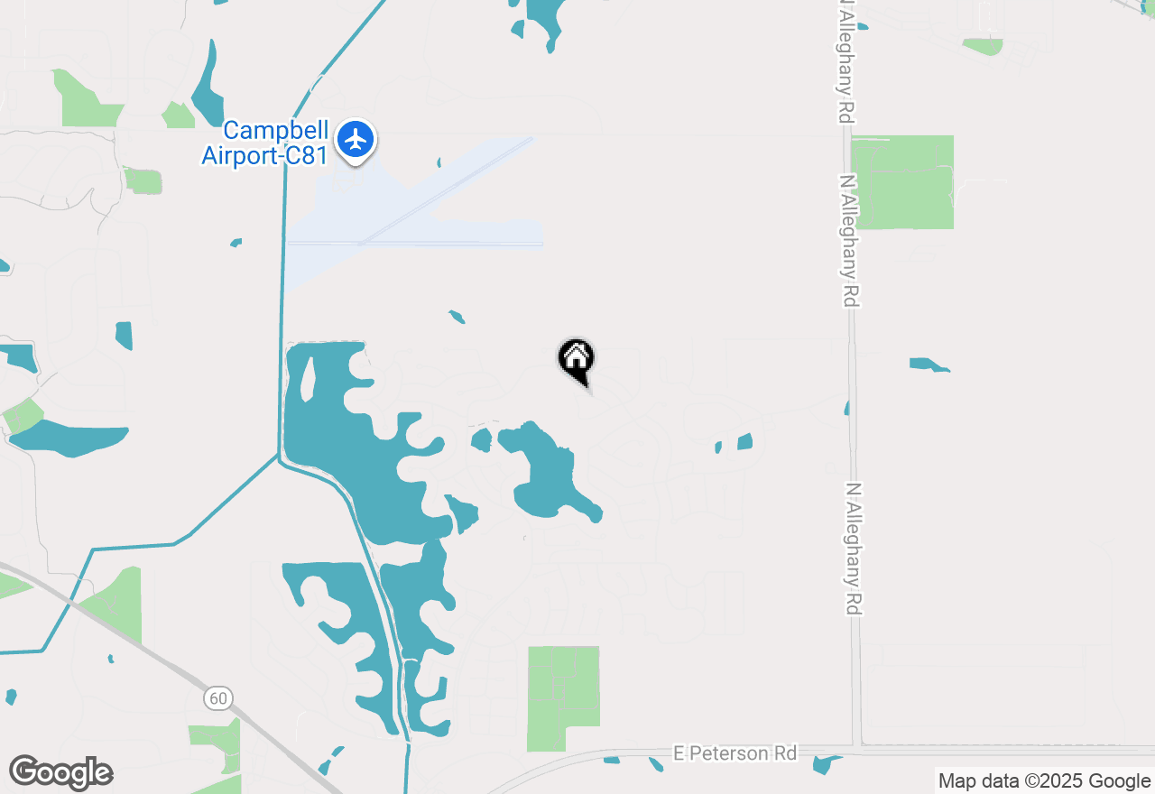 Map of 3538 Blue Heron Circle, Grayslake, IL 60030