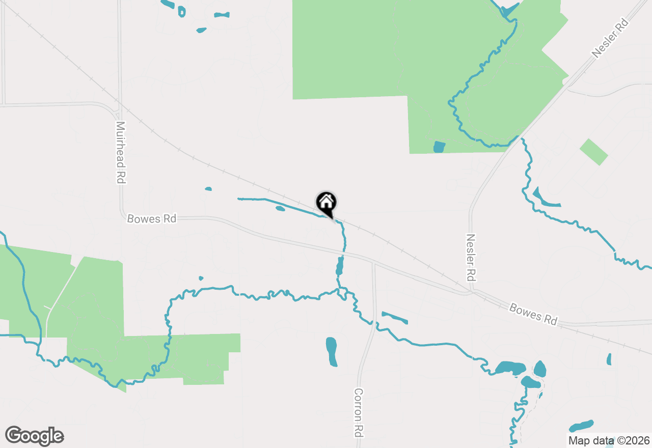 Map of 9N954 Heatherington Place, Elgin, IL 60124