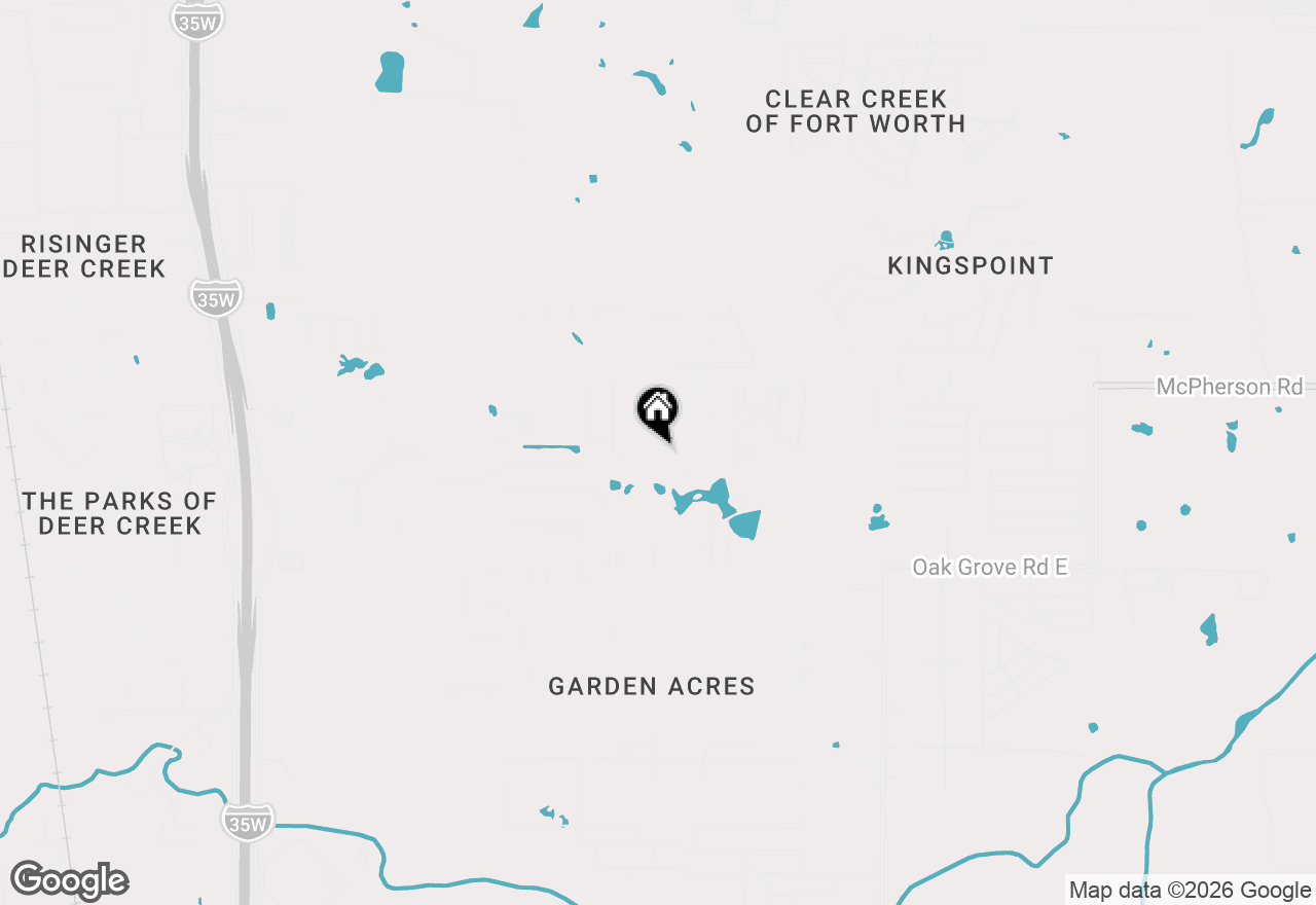 Map of 10632 Towerwood Drive, Fort Worth, TX 76140
