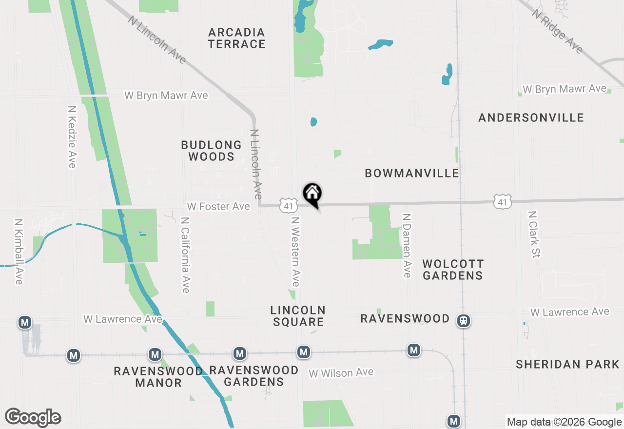 Map of 5145 N Claremont Avenue, Chicago, IL 60625