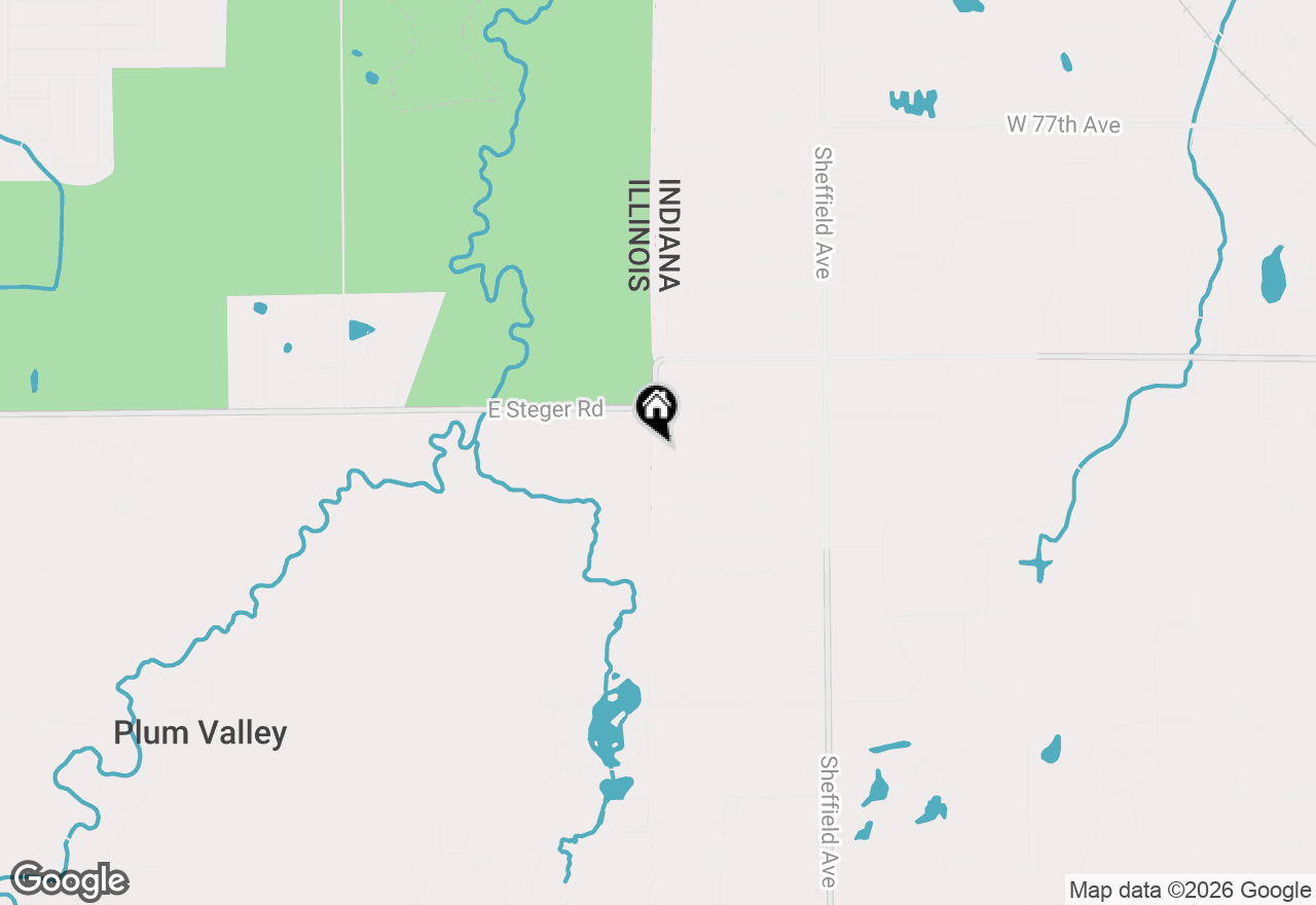 Map of 3468 Orchid Drive, Dyer, IN 46311