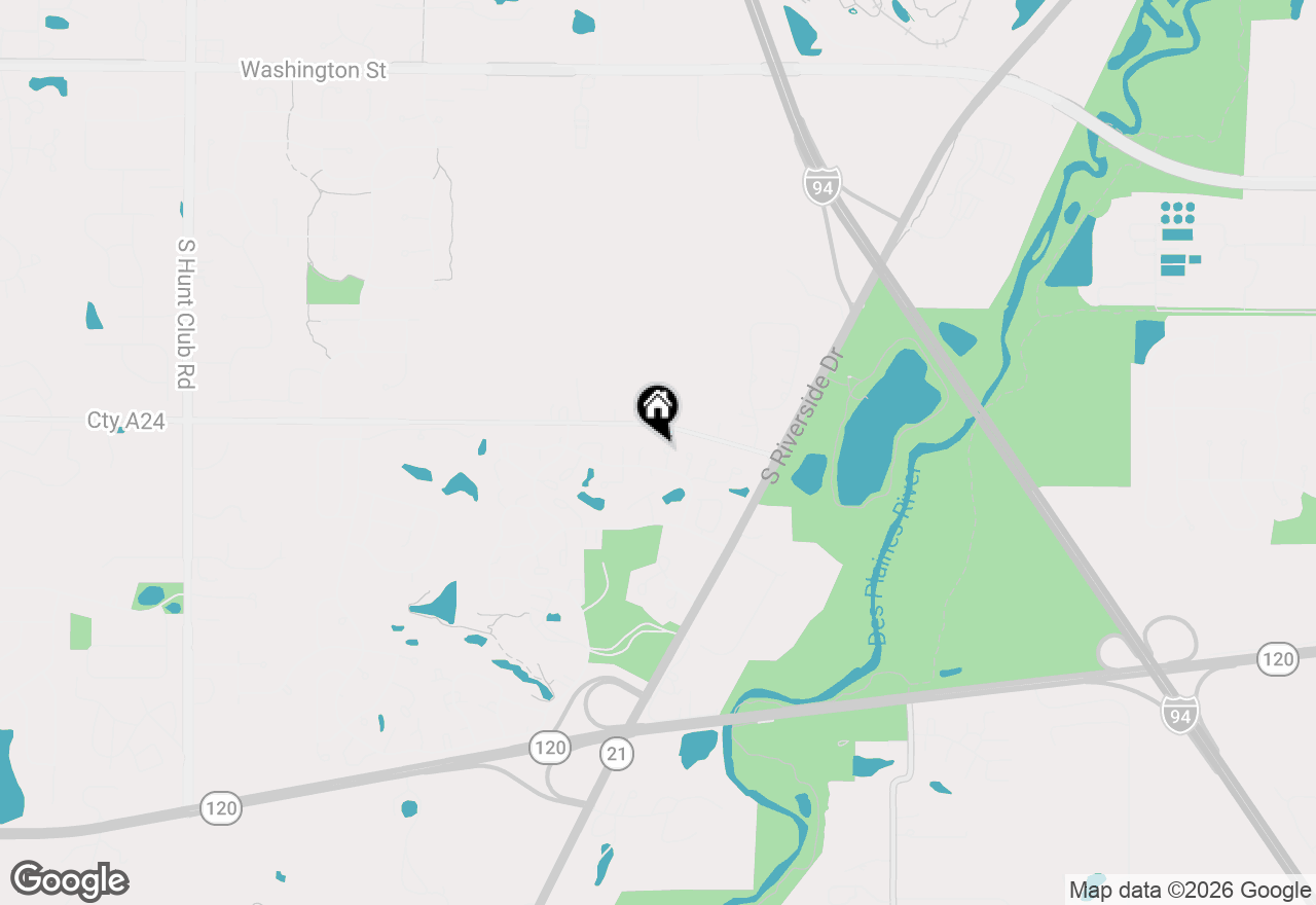 Map of 640 Sanders Court, Gurnee, IL 60031