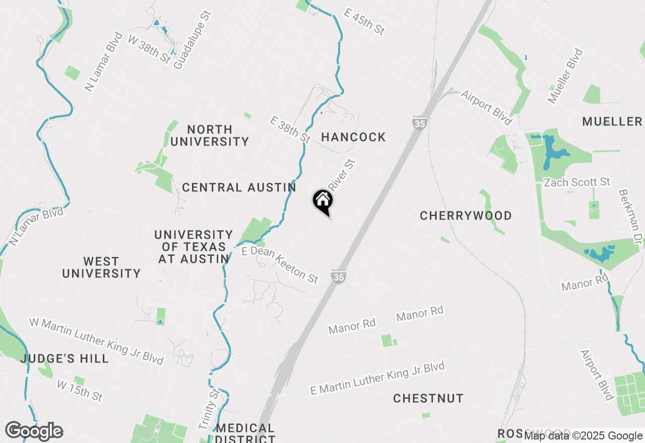 Map of 915 Keith Ln #101, Austin, TX 78705