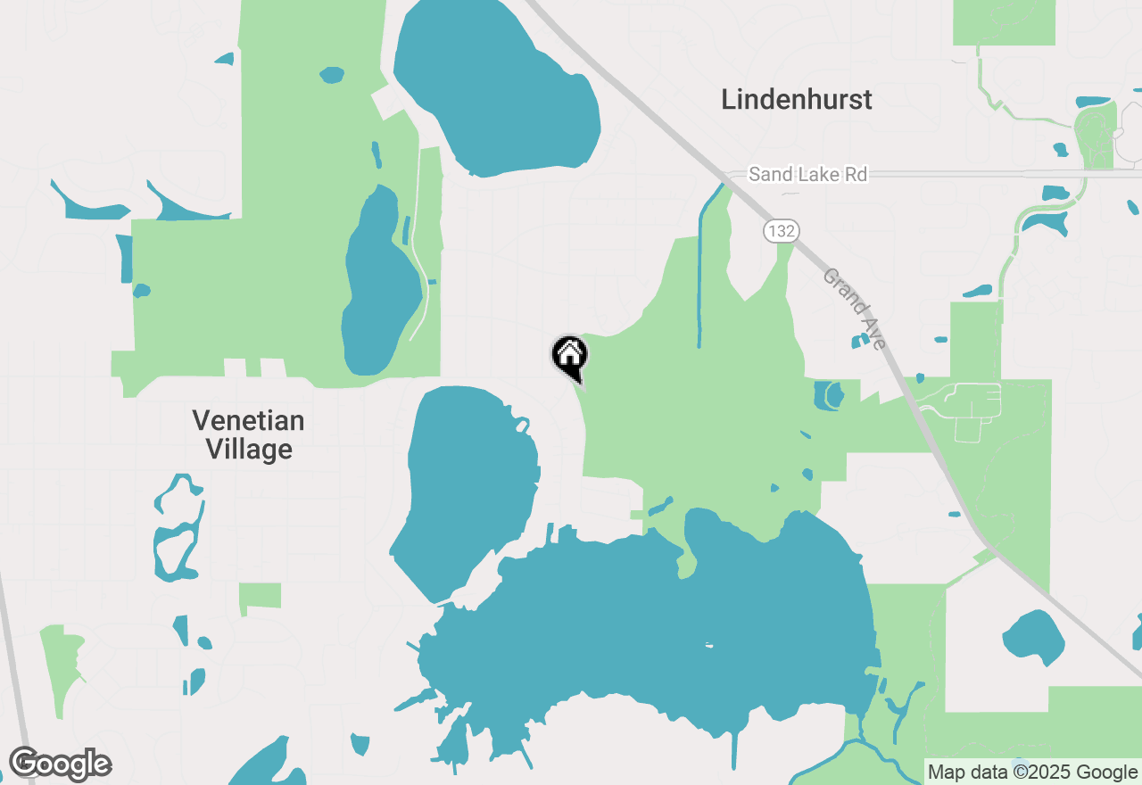 Map of 36957 N Granada Boulevard, Lake Villa, IL 60046