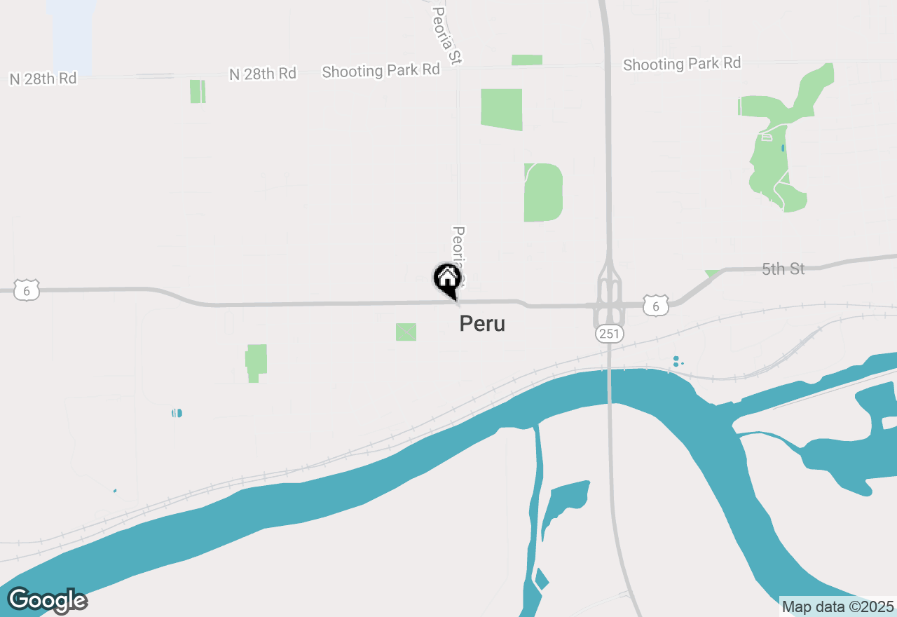 Map of 1818 4th Street #3, Peru, IL 61354