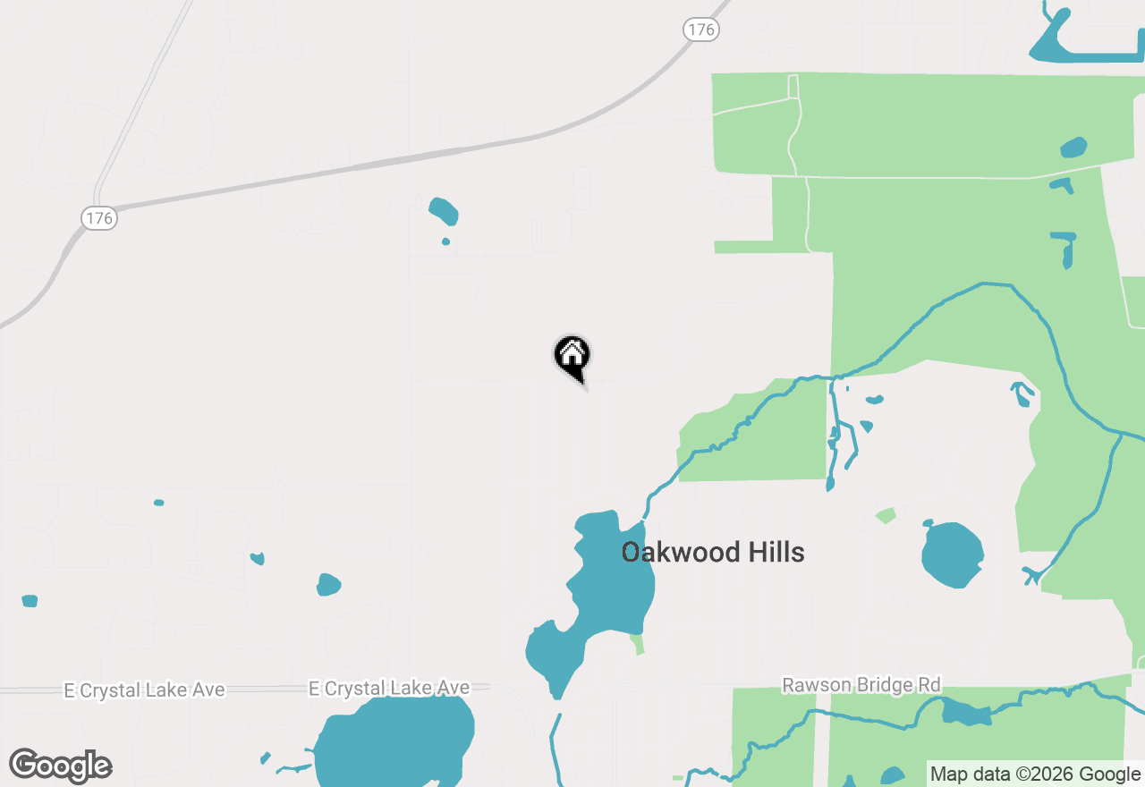 Map of 5313 Burwood Road, Oakwood Hills, IL 60013