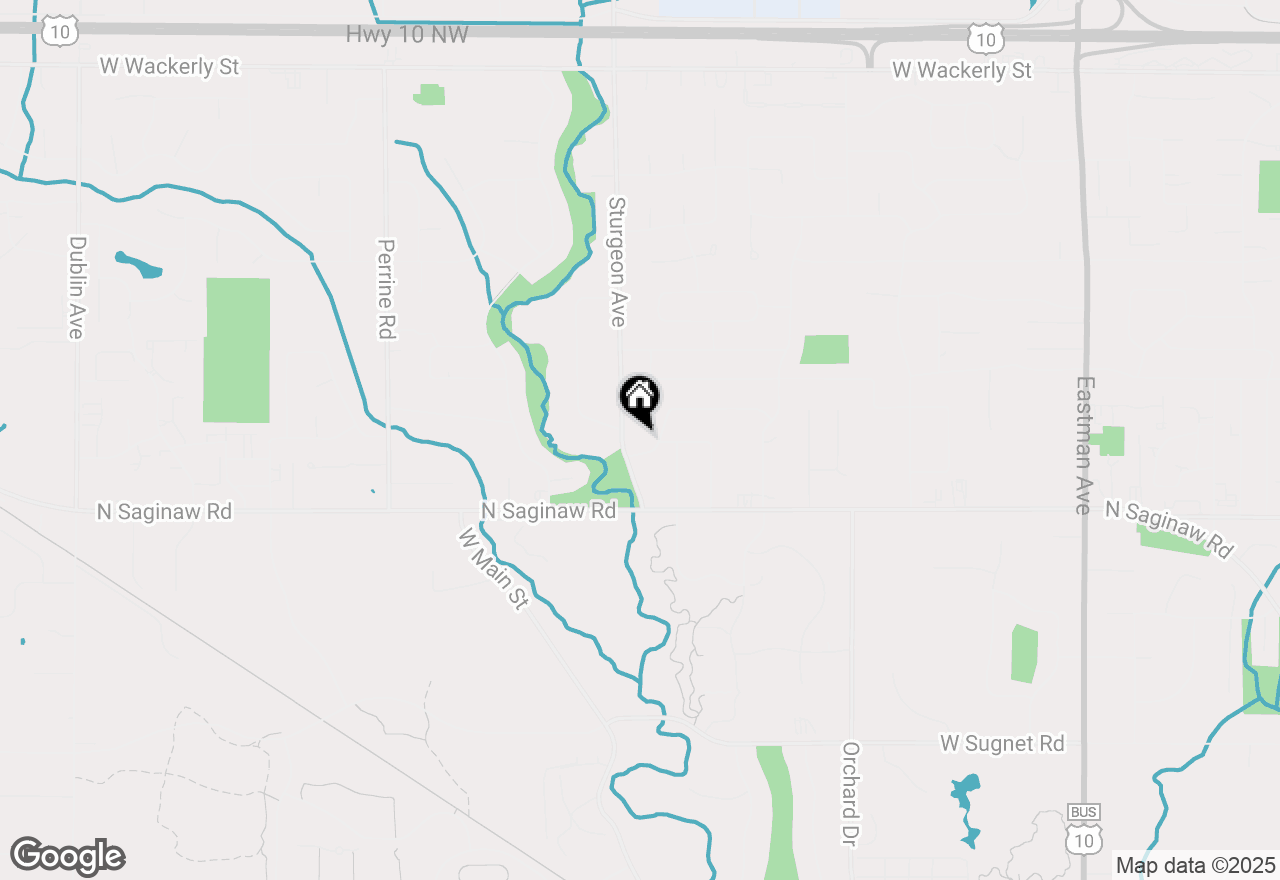 Map of 3206 Gibson Street, Midland, MI 48640