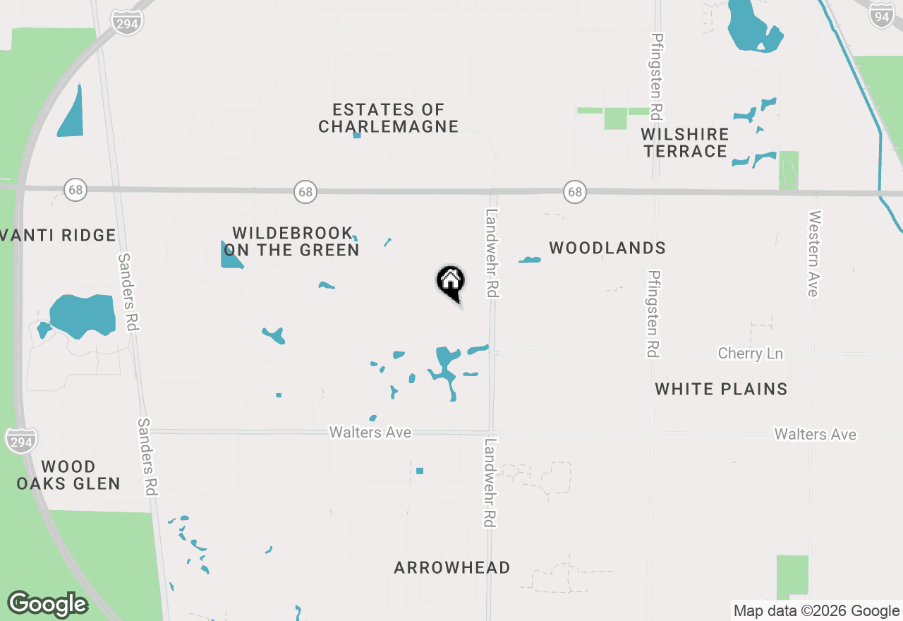Map of 18 The Court Of Greenway Court, Northbrook, IL 60062