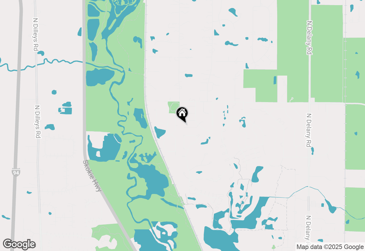 Map of 4832 Crest Court, Waukegan, IL 60087