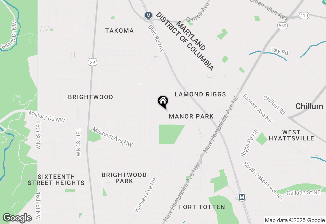 Map of 245 Peabody Street Nw, Washington, DC 20011