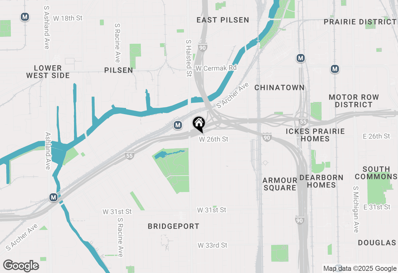 Map of 2567 S Emerald Avenue #2F, Chicago, IL 60616