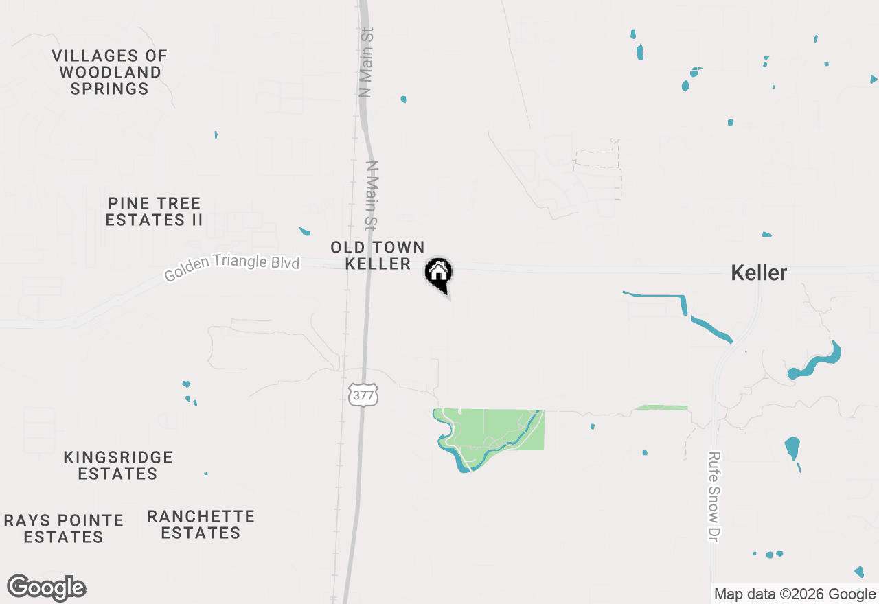 Map of 149 Page Street, Keller, TX 76248