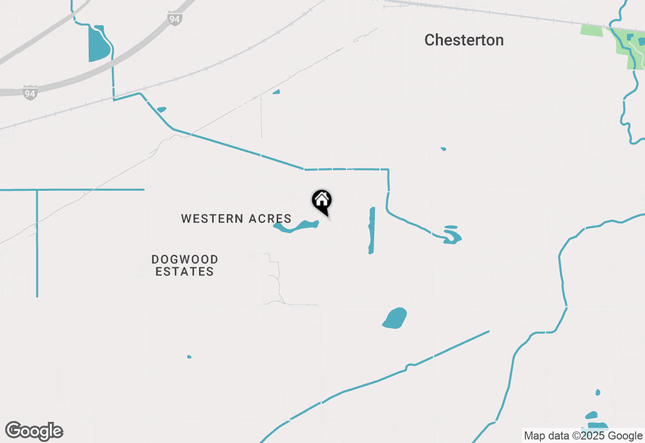 Map of 2034 Texas Street, Chesterton, IN 46304