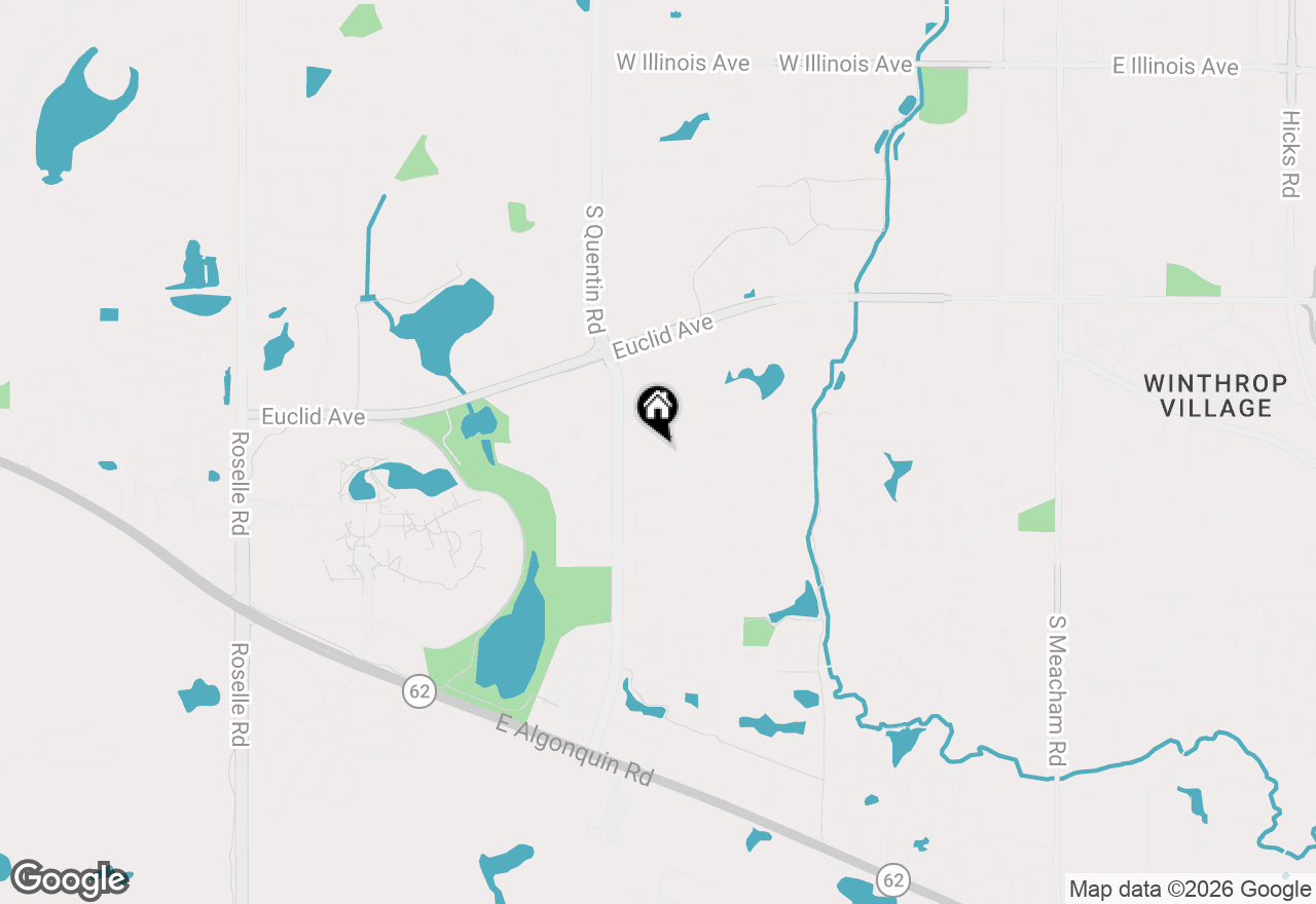 Map of 5710 Silentbrook Lane, Rolling Meadows, IL 60008