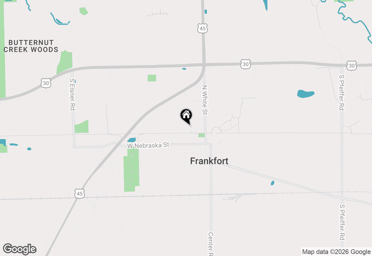 Map of 51 Kaffel Court, Frankfort, IL 60423