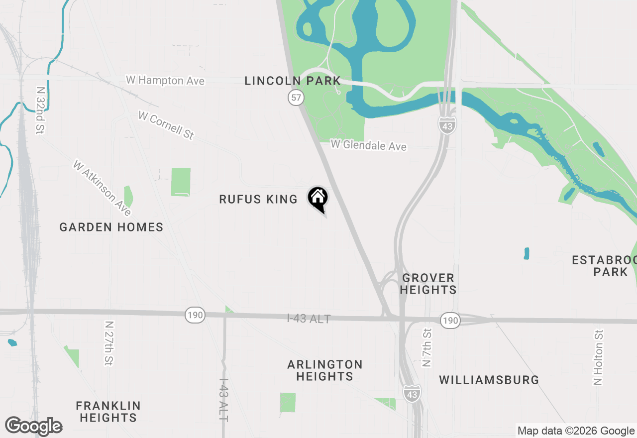 Map of 4332 N 15th St, Milwaukee, WI 53209